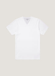 Men's Riviera V-neck T-shirt in White
