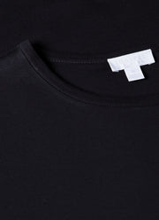 Men's Sea Island Cotton T-shirt in Black