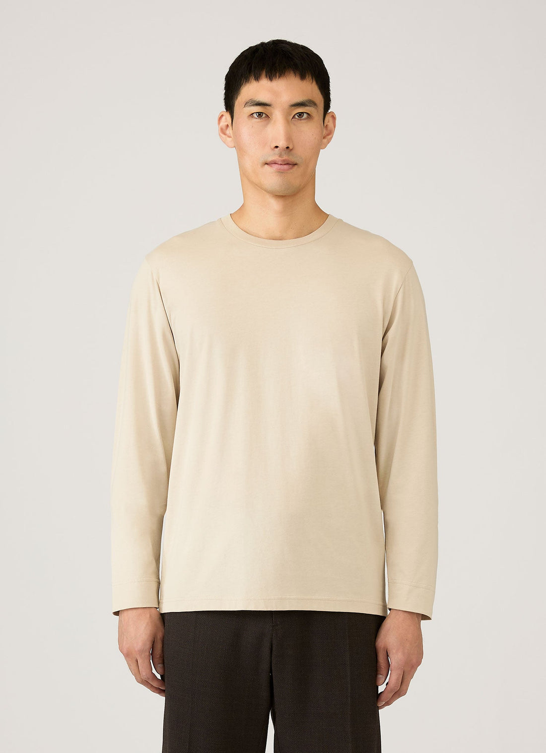 Men's Long Sleeve Riviera Midweight T‑shirt in Hazelwood