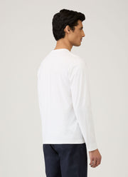 Men's Long Sleeve Riviera T-shirt in White
