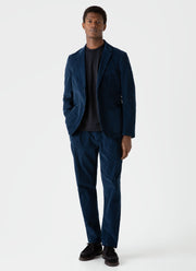 Men's Brushed Cotton T-shirt in Black