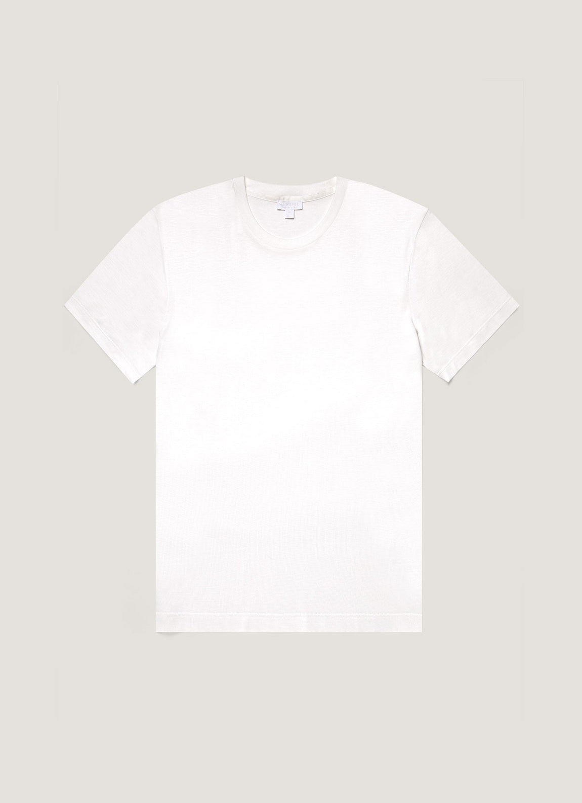 Men's Silk Cotton T-shirt in White