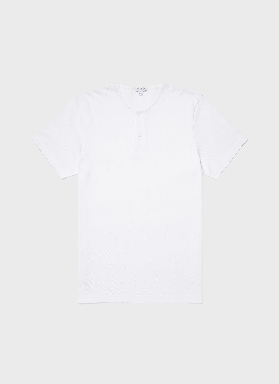 Men's Riviera Henley in White