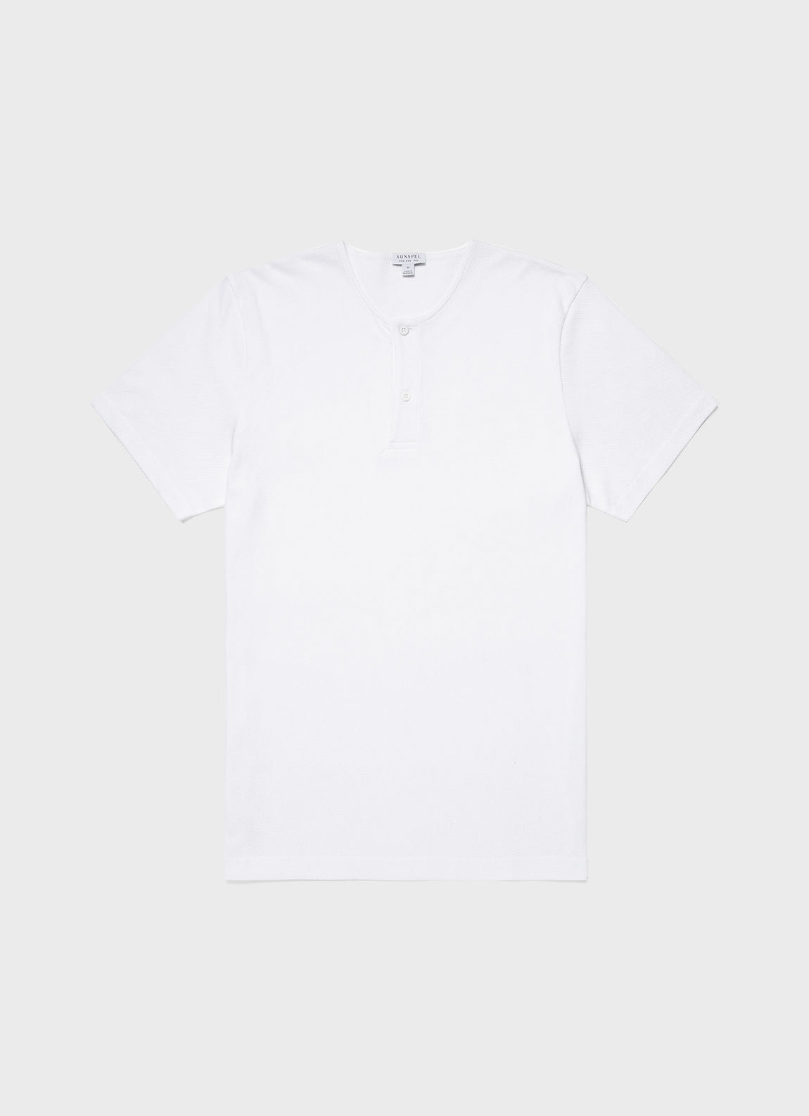 Men's Riviera Henley in White