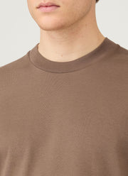 Men's Relaxed Fit Heavyweight T-shirt in Bark