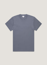 Men's Relaxed Fit Heavyweight T-shirt in Slate Blue
