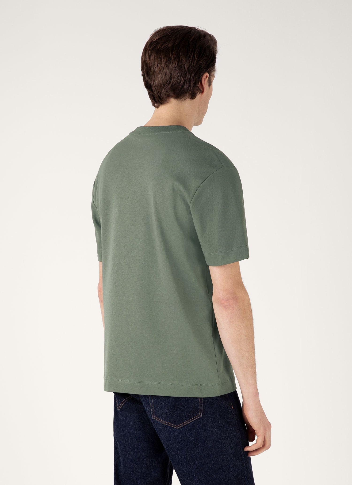 Men's Relaxed Fit Heavyweight T-shirt in Dusk Green