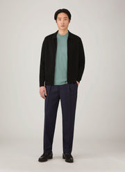 Men's Relaxed Fit Heavyweight T-shirt in Steel Green