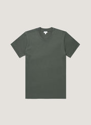 Men's Relaxed Fit Heavyweight T-shirt in Slate Green