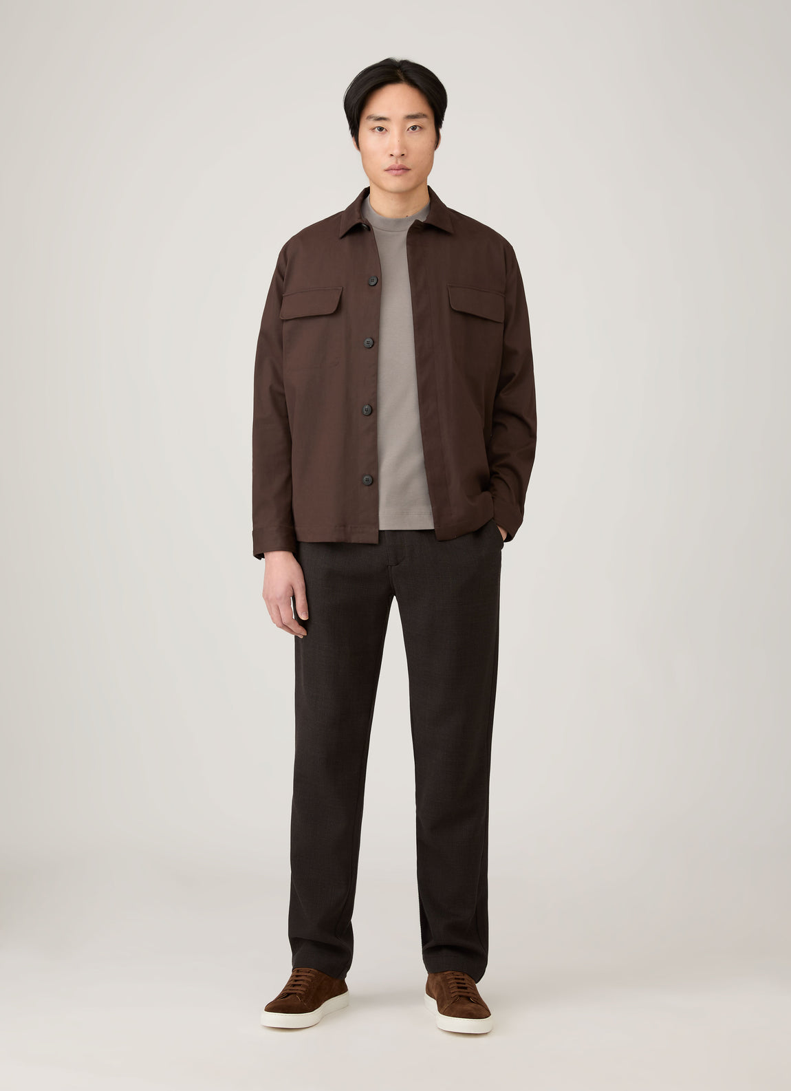 Men's Relaxed Fit Heavyweight T-shirt in Iron Grey