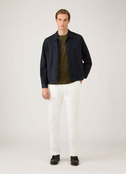 Men's Heavyweight Jersey T-shirt in Deep Olive