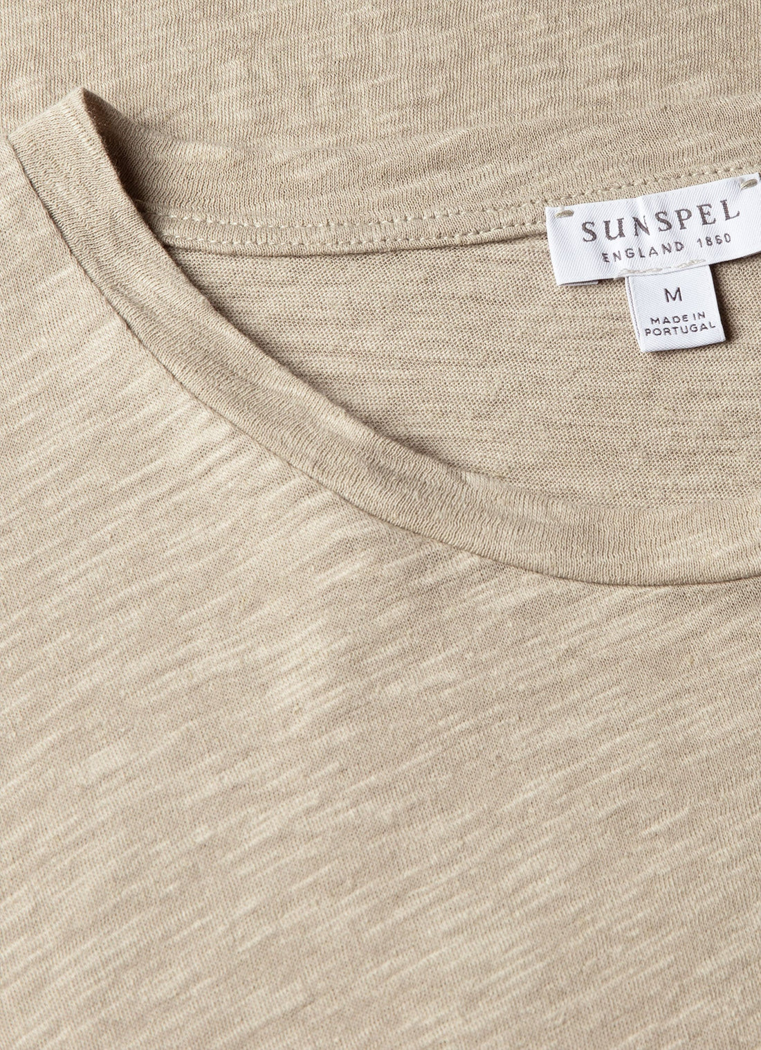 Men's Cotton Linen T-shirt in Ash