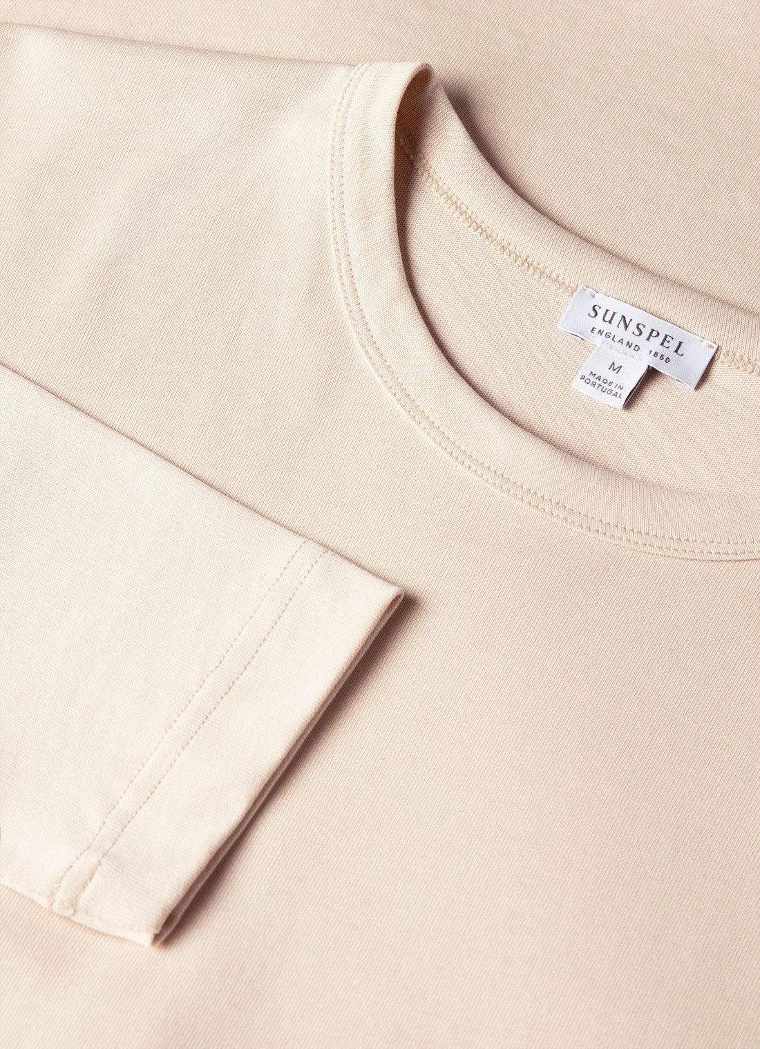 Men's Long Sleeve Heavyweight Classic T-shirt in Swansdown