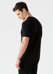 Men's Thermal Merino T-shirt in Black