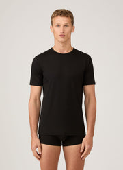 Men's Tencel™ T-shirt in Black