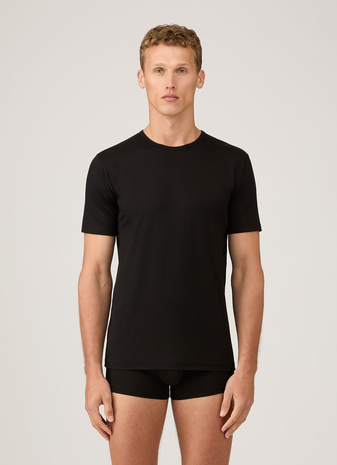 Men's Tencel™ T-shirt in Black