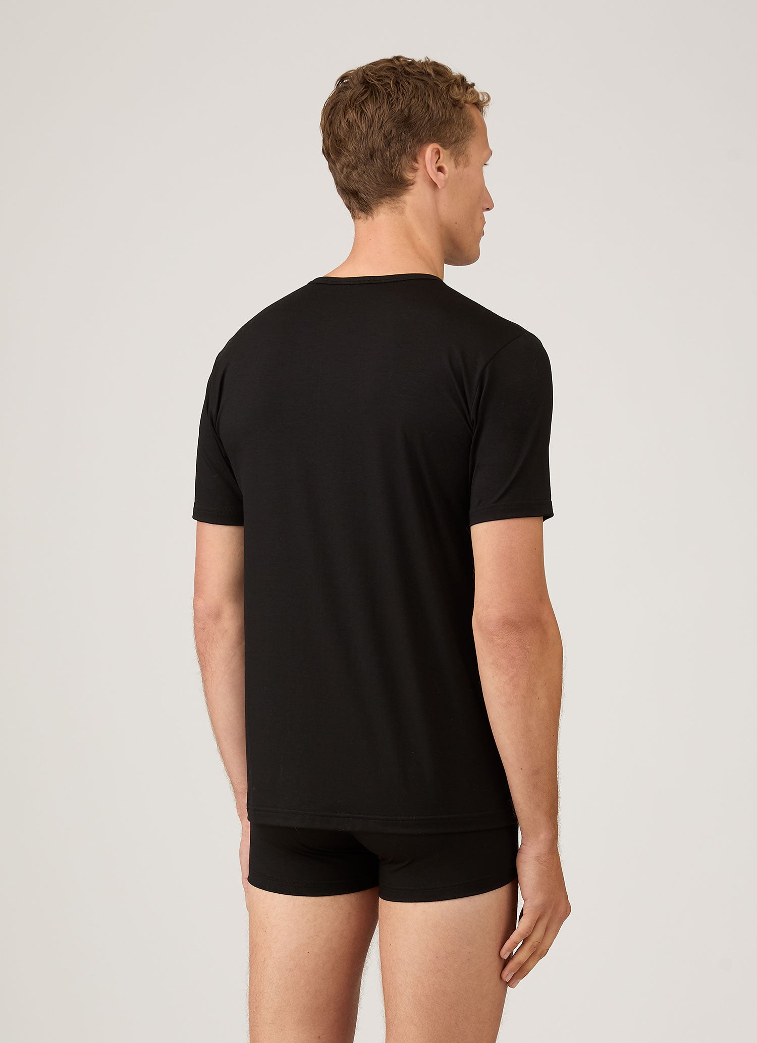 Men's Tencel™ T-shirt in Black