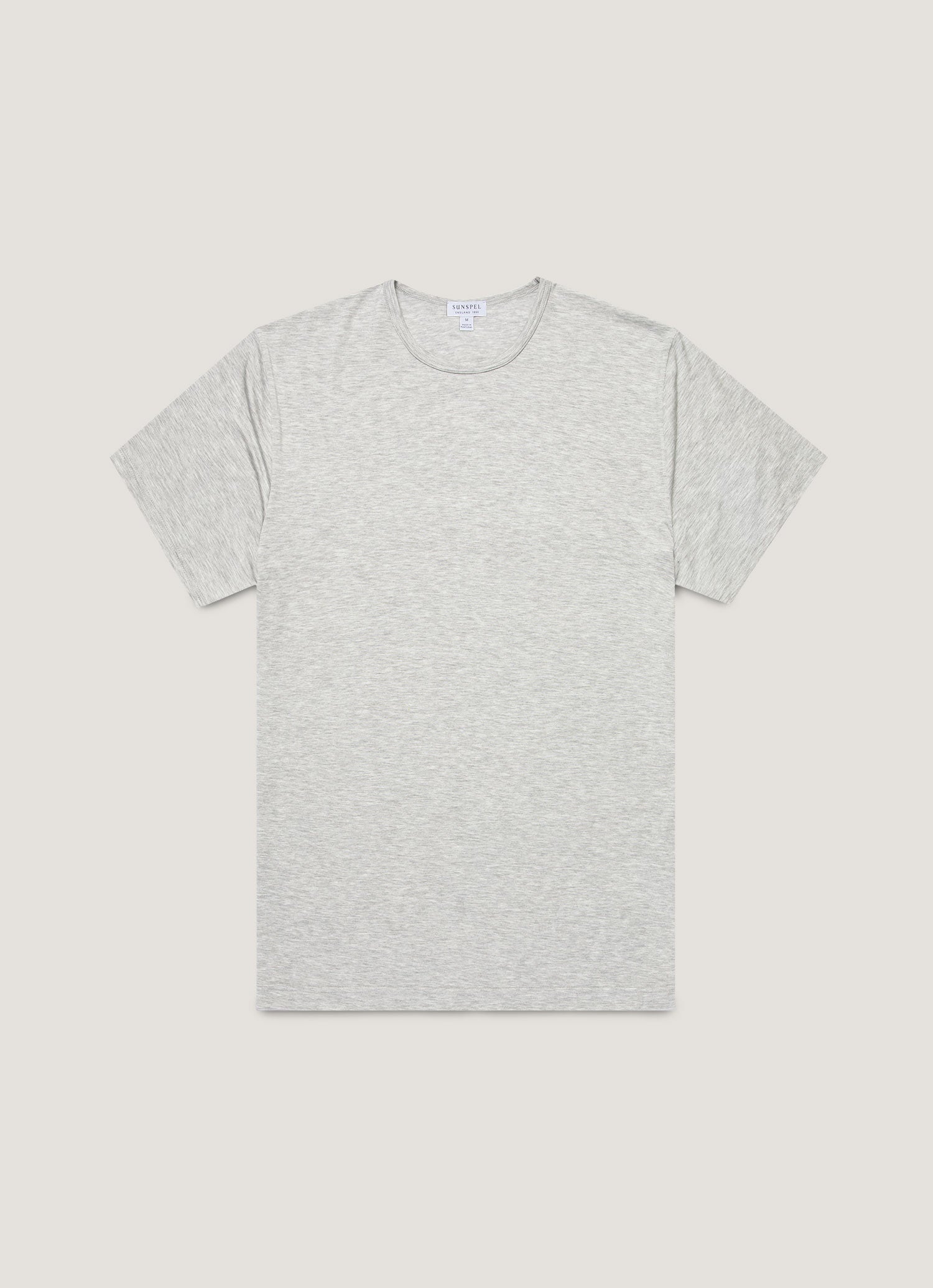 Men's Tencel™ T-shirt in Grey Melange