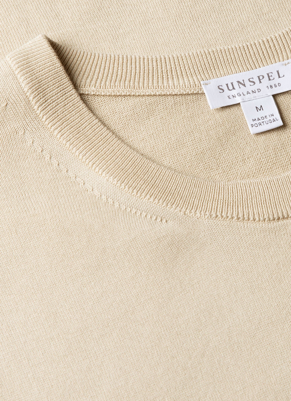 Men's Sea Island Cotton Knit T-shirt in Hazelwood