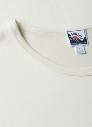 Men's Sunspel x Nigel Cabourn T-shirt in Stone White