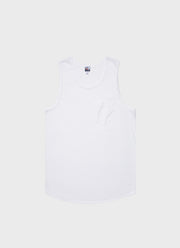 Men's Sunspel x Nigel Cabourn Mesh Vest in White
