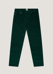 Men's Sunspel x Paul Weller Corduroy Trouser in Forest