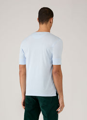 Men's Sunspel x Paul Weller Henley in Ice Blue