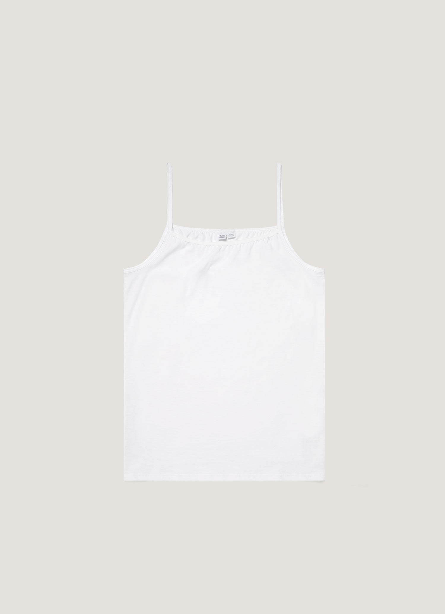 Women's Cotton Cami in White