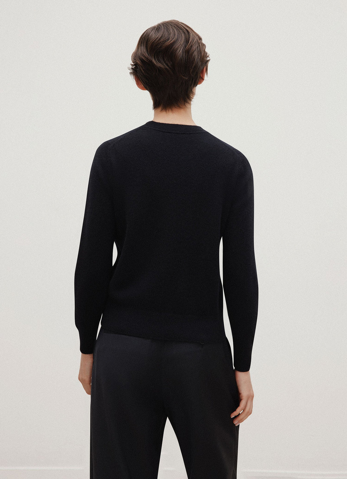 Women's Cashmere Jumper in Black