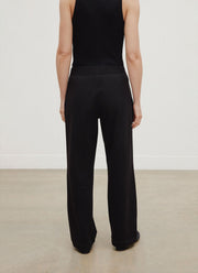 Women's Supima Loopback Sweatpants in Black