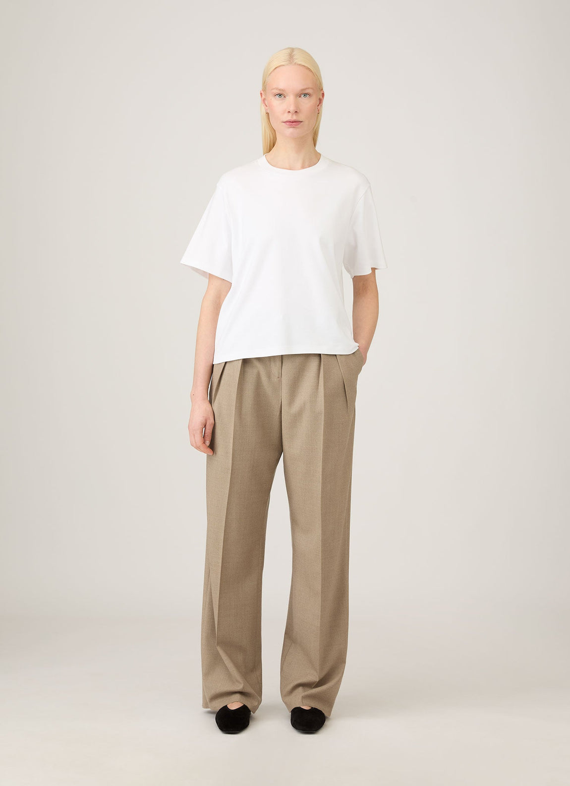 Women's Boxy Heavyweight T-shirt in White