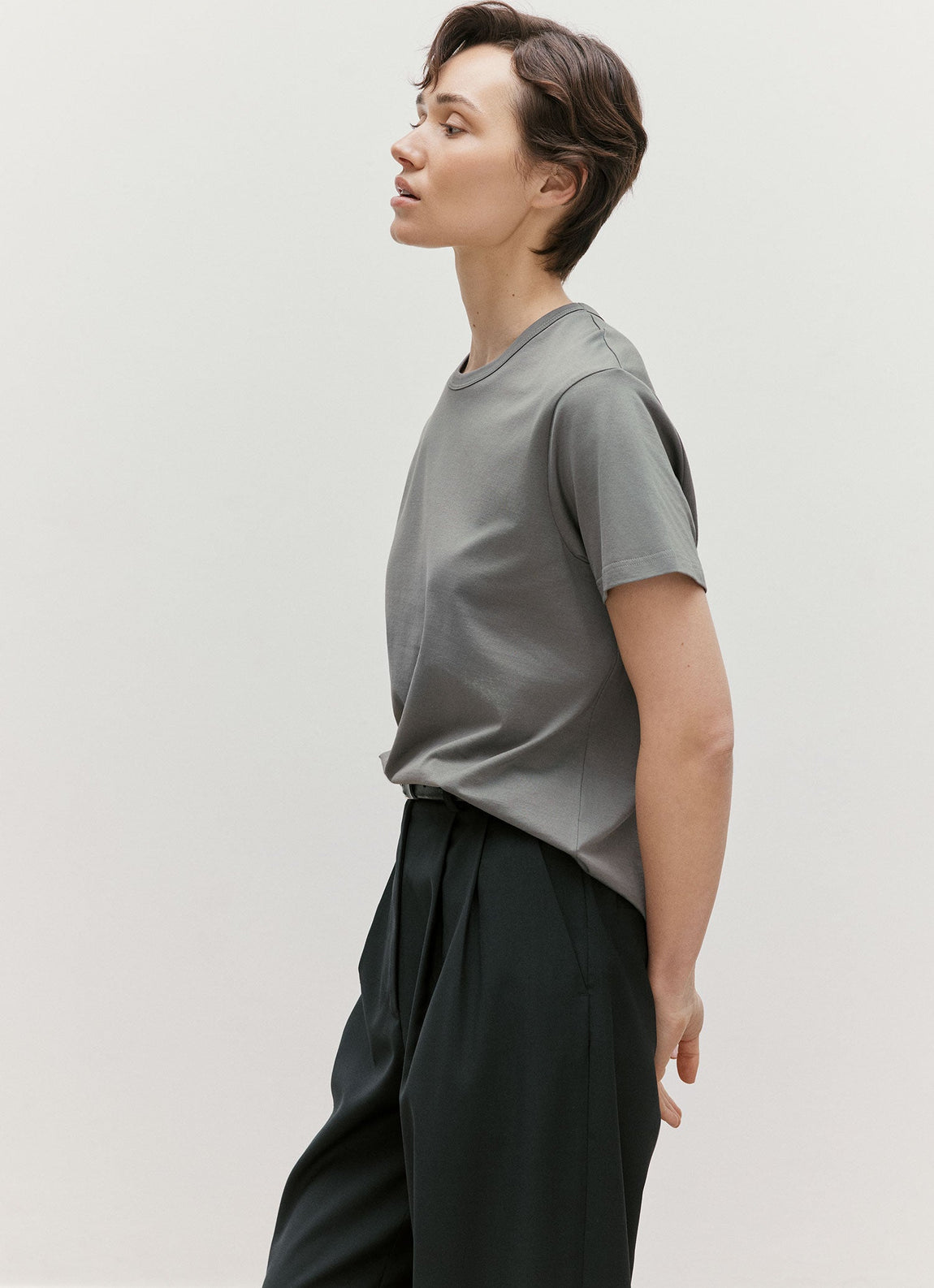 Women's Everyday T-shirt in Smoke