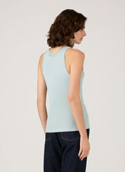 Women's Ribbed Tank Top in Peppermint