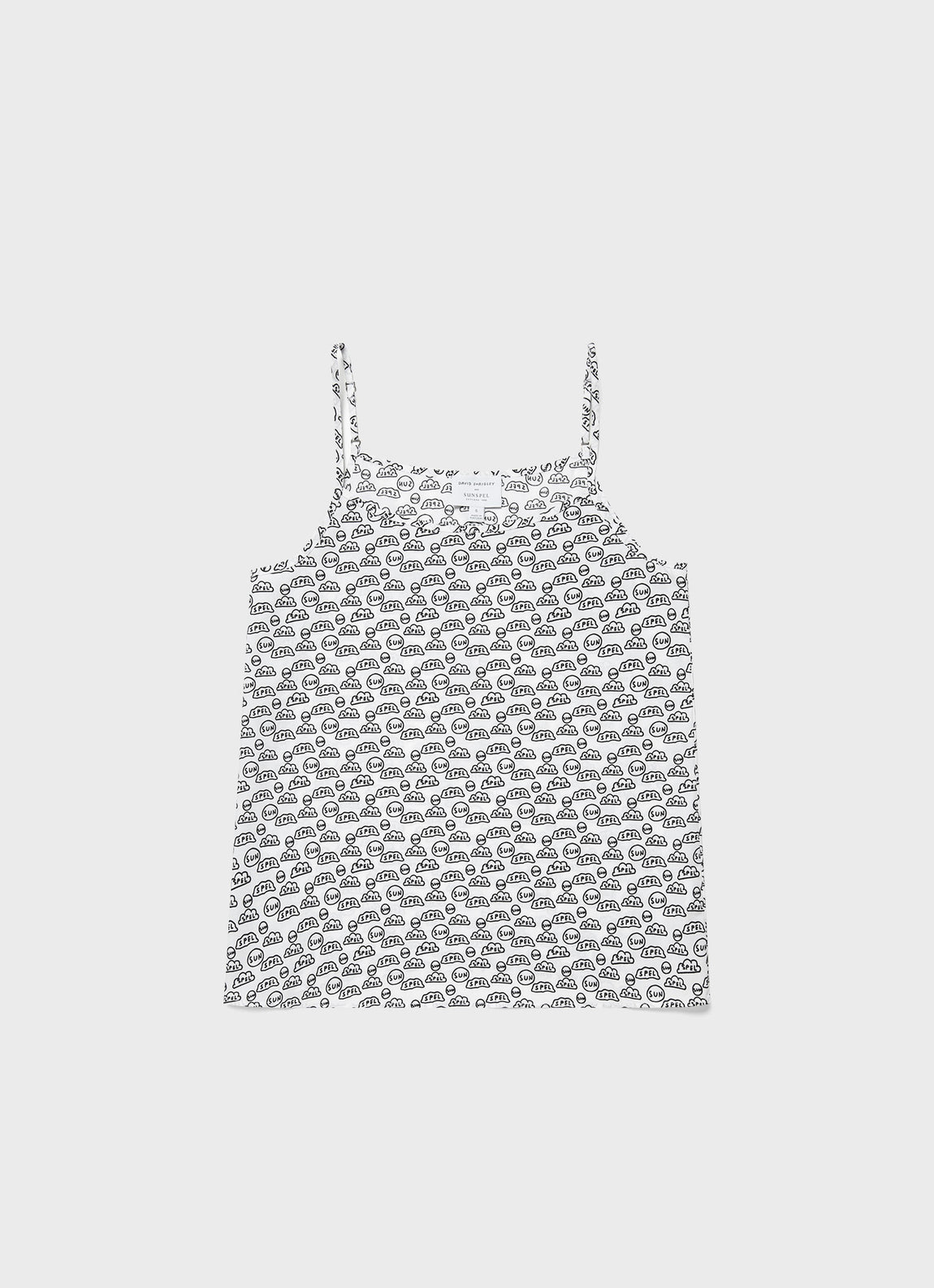 Women's David Shrigley Cami in White