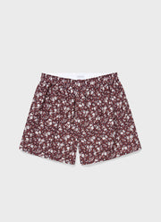 Men's Classic Boxer Shorts in Liberty Fabric Red Pepper Floral