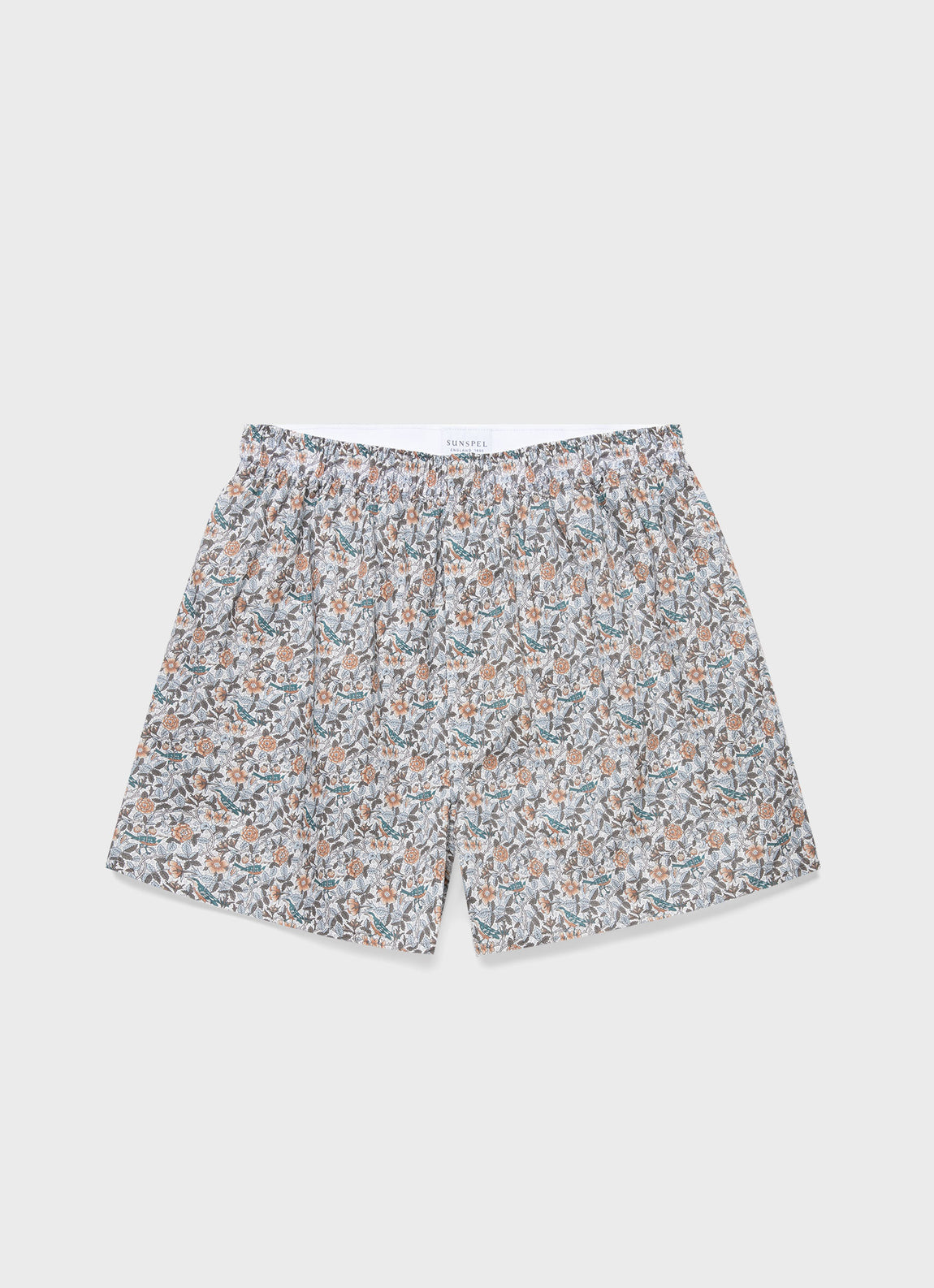 Men's Liberty Print Boxer Shorts in Strawberry Tree