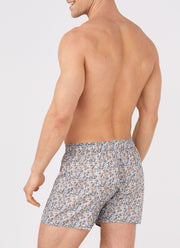 Men's Liberty Print Boxer Shorts in Strawberry Tree