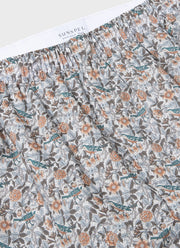 Men's Liberty Print Boxer Shorts in Strawberry Tree