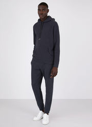 Men's Loopback Hoodie in Anthracite Melange