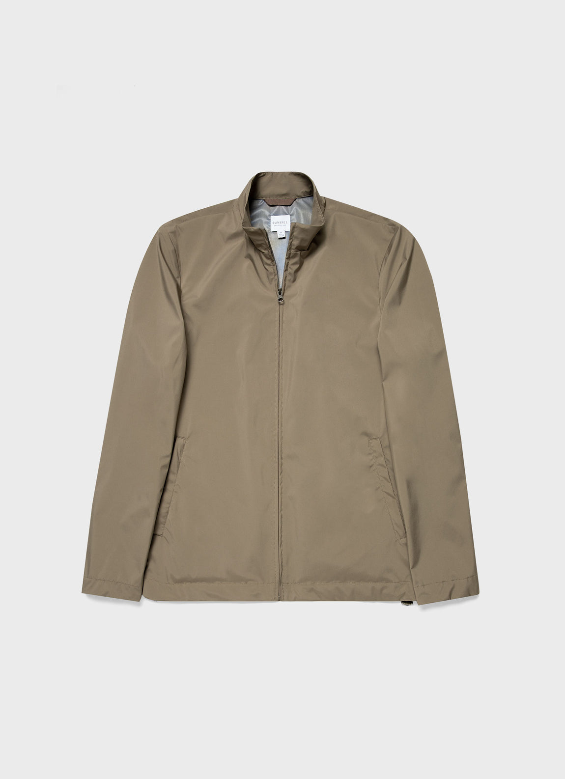 Men's Technical Jacket in Dark Stone