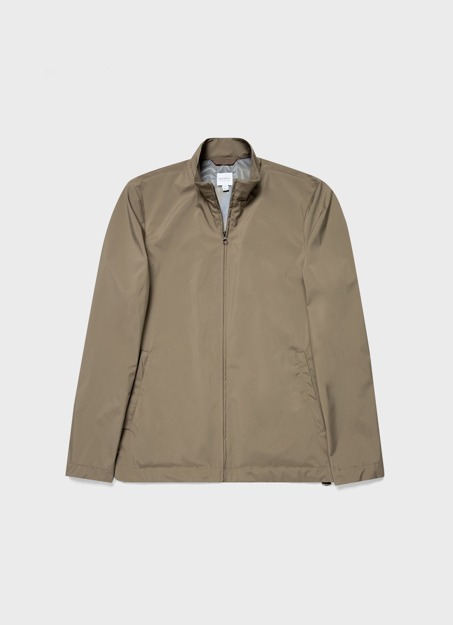 Men's Technical Jacket in Dark Stone