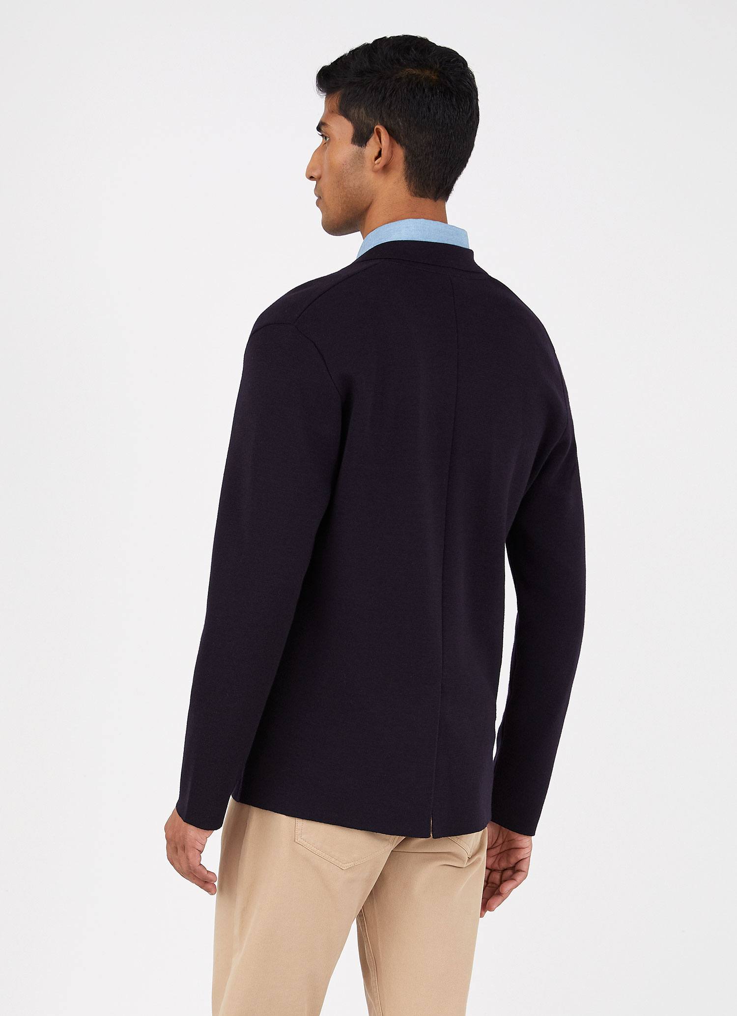 Men's Merino Milano Blazer in Navy