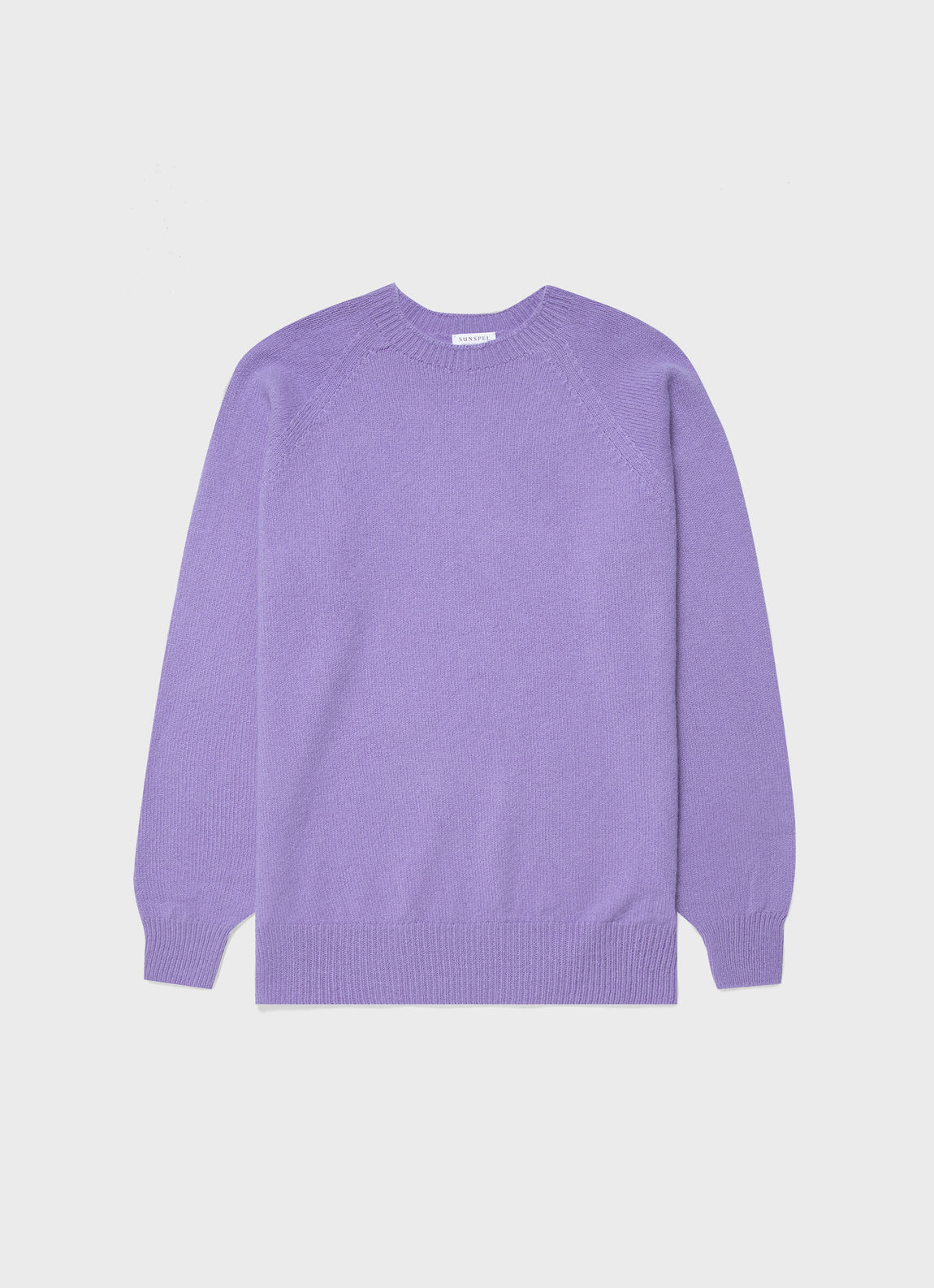 Men's Lambswool Crew Neck Jumper in Heather