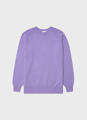 Men's Lambswool Crew Neck Jumper in Heather