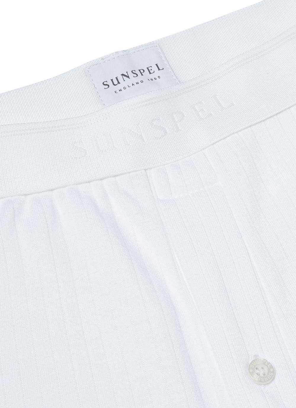 Men's Thermal Long Johns in White