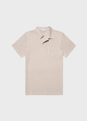 Men's Riviera Polo Shirt in Light Sand