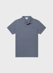 Men's Riviera Polo Shirt in Blue Slate