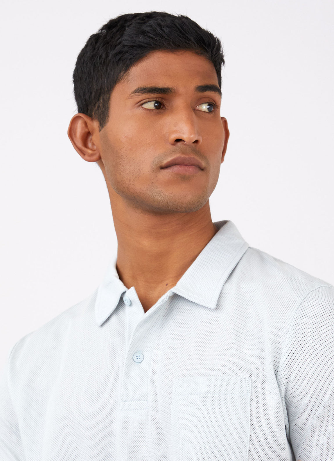 Men's Riviera Polo Shirt in Winter Sky