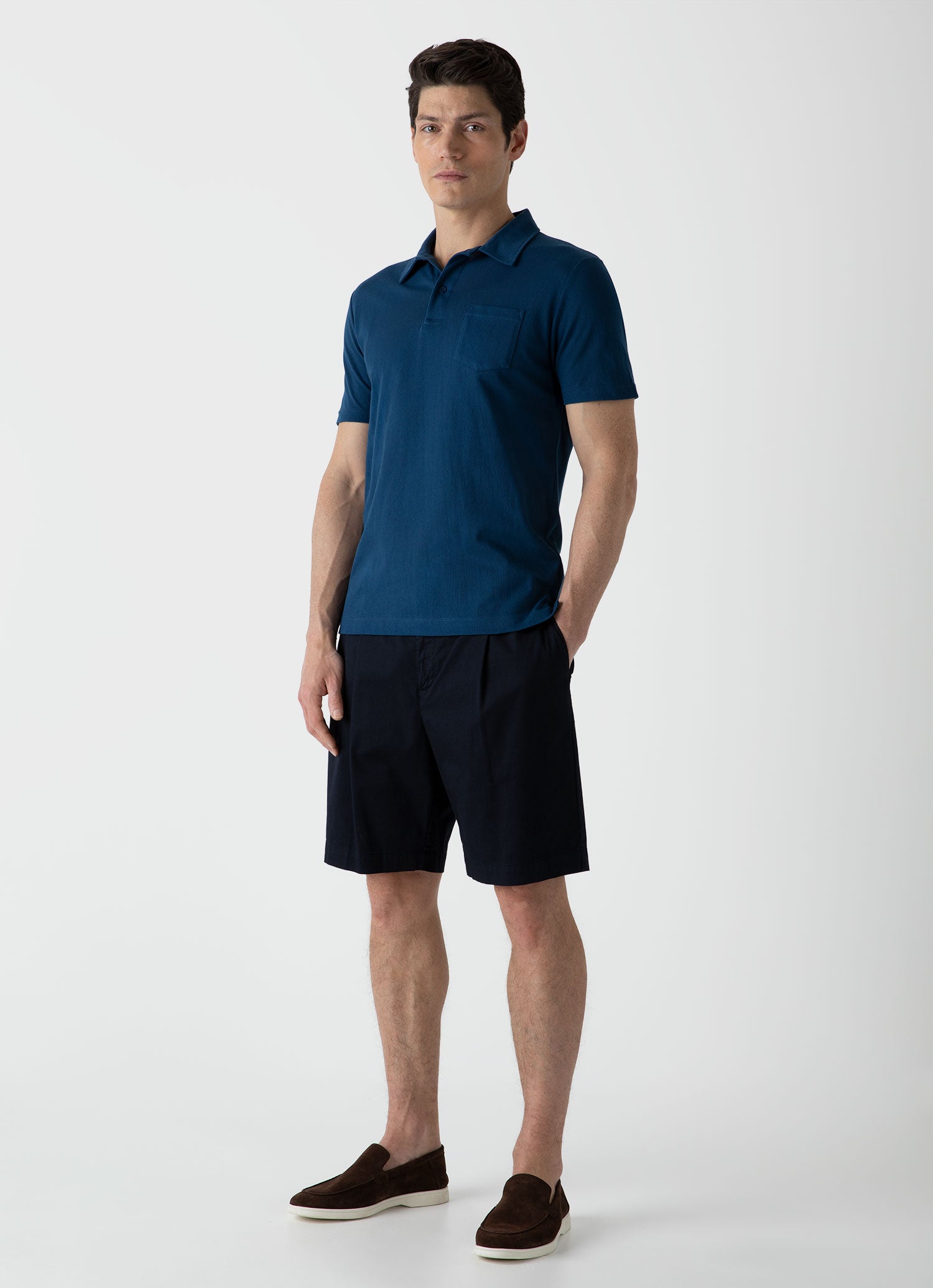 Men's Riviera Polo Shirt in Coast