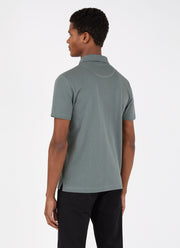 Men's Riviera Polo Shirt in Smoke Green
